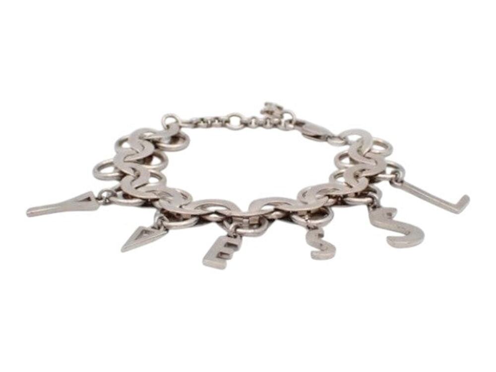 7142 - YSL Logo Swing Cassandra Charm Bracelet
